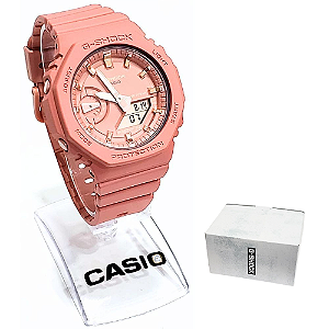 Relógio Casio Feminino Carbon Core Guard GMA-S2100-4A2DR