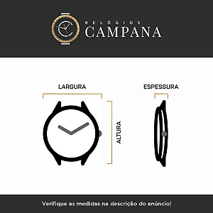 Relógio Feminino Technos Elegance Ceramic 5Y30MYPAI/4P