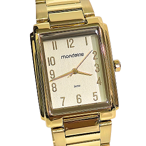 Relógio Mondaine Feminino Analógico Quadrado 32520LPMVDE1