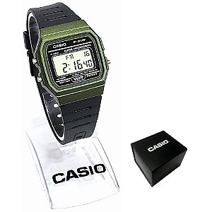 Relógio Casio Unissex Digital Vintage F-91WM-3ADF