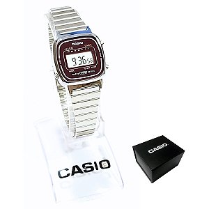 Relógio Casio Feminino Digital Vintage Fashion LA670WA-4DF