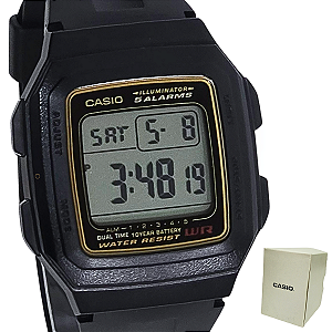 Relógio Casio Digital Standard Masculino F-201WA-9ADF