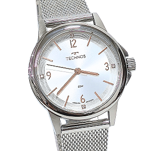 Relógio Technos Feminino Analógico Boutique Prateado 2035MVD/1K