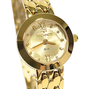 Relógio Technos Feminino Analógico Dourado Mini 5Y20LN/1D