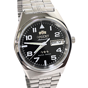 Relógio Orient Automático Masculino Prateado 469SS083NH P2SX
