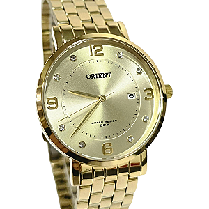 Relógio Orient Analógico Feminino Dourado FGSS1165 C2KX