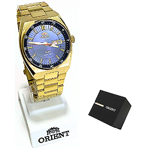 Relógio Orient Masculino Automático Analógico Dourado 469GP087F D1KX