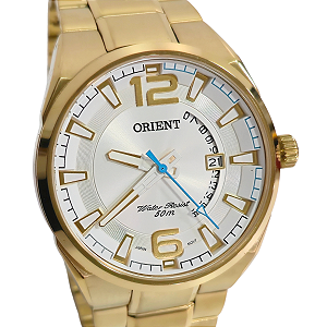 Relógio Orient Analógico Dourado Masculino MGSS1159 S2KX