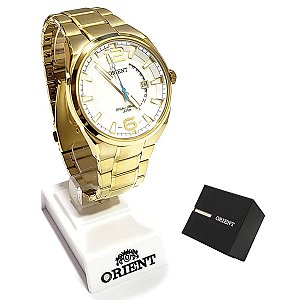 Relógio Orient Masculino Analógico Dourado MGSS1159 S2KX