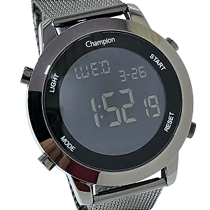 Relógio Champion Masculino Digital Casual Grafite CH40062C