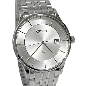 Relógio Orient Analógico Masculino Slim Prateado MBSS1293 S1SX