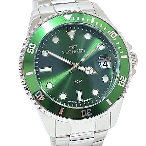 Relógio Technos Masculino Analógico Acqua Prateado 2415DY/1V