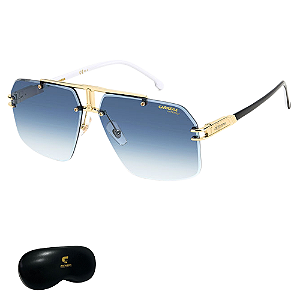 Óculos de Sol Carrera Masculino UV Protect Azul 1054/S J5G 6308 S