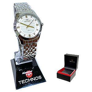 Relógio Technos Feminino Analógico Prateado Boutique 2036MSY/1K