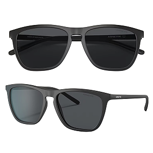 Óculos de Sol Arnette Fry Preto AN4301 Tamanho 55