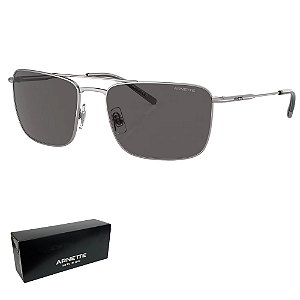 Óculos de Sol Arnette Masculino Grafite Metal  AN3088 741/8759