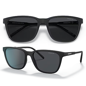 Óculos de Sol Arnette Cortex Preto AN4291 Tamanho 57