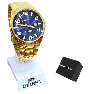 Relógio Orient Masculino Analógico Dourado Casual MGSS1186 D2KX