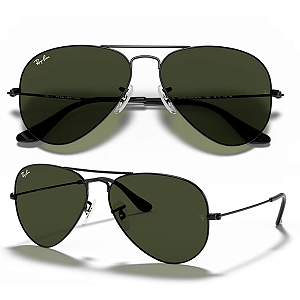 Óculos de Sol Ray Ban Aviator Classic RB3025L Tamanho 58