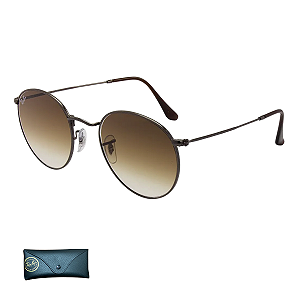 Óculos De Sol Ray Ban Round Flat Lenses  RB3447N Tamanho 53