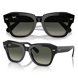 Óculos De Sol Ray Ban State Street RB2186 Tamanho 49