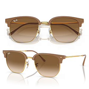 Óculos De Sol Ray Ban New Clubmaster RB4416 Tamanho 53