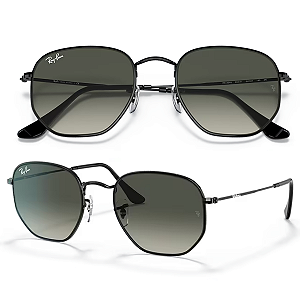 Óculos De Sol Ray Ban Hexagonal RB3548 Tamanho 54