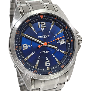 Relógio Orient Analógico Masculino Prateado MBSS1270 D2SX