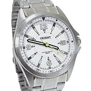 Relógio Orient Analógico Masculino Prateado MBSS1270 S2SX