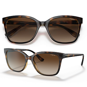 Óculos De Sol Vogue Havana VO5426S Tamanho 54