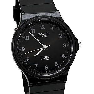 Relógio Casio Analógico Bioresina Unissex Preto MQ-24B-1BDF