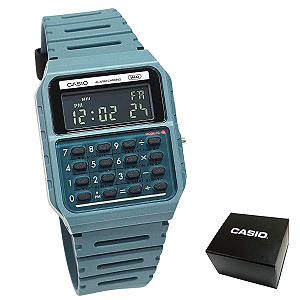 Relógio Calculadora Casio Unissex Bioresina CA-53WB-3BDF