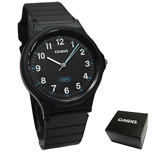 Relógio Casio Unissex Analógico Pop Preto LQ-24B-1BDF