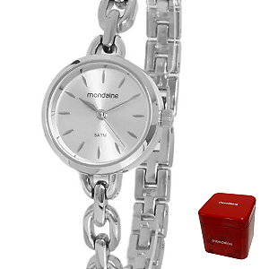 Relógio Mondaine Feminino Analógico Prata 32589L0MVNM2