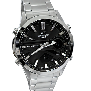 Relógio Casio Analógico e Digital Edifice Masculino EFV-C120D-1ADF