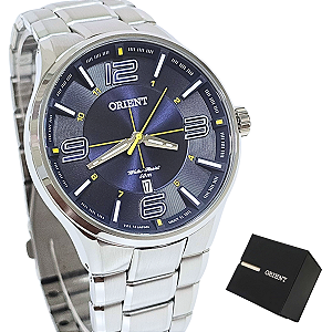 Relógio Orient Masculino Analógico Prateado MBSS1307 D2SX