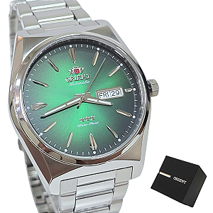 Relógio Orient Masculino Automático Prateado F49SS013NH E1SX