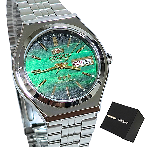 Relógio Orient Masculino Automático Prateado 469WB7NH E1SX