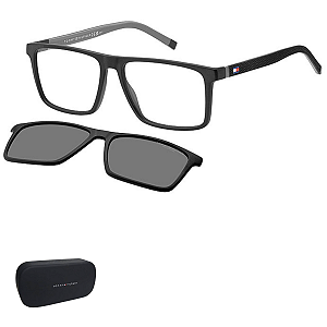 Armação de Óculos Clip On Tommy Hilfiger TH 2086/CS O6W 56M9 S