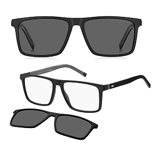 Armação Para Óculos De Grau Clip On Tommy Hilfiger TH 2086/CS Tam 56