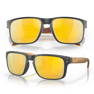 Óculos de Sol Oakley Holbrook Prizm 24K Polarizado OO9102 Tamanho 55