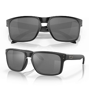Óculos de Sol Oakley Holbrook Black Polarizado OO9102L Tamanho 55