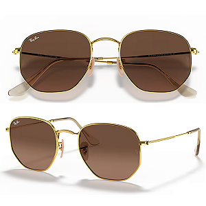 Óculos De Sol Ray Ban Flat Lenses RB3548N Tamanho 54