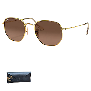 Óculos de Sol Ray-Ban Hexagonal Lente Cristal RB3548NL 91244354