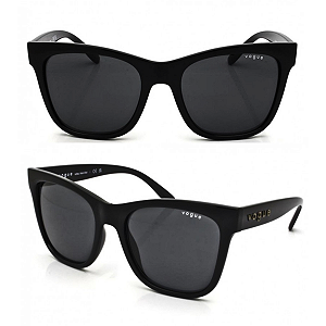 Óculos de Sol Vogue Preto VO5428SL Tamanho 55