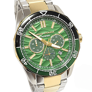 Relógio Armani Exchange Masculino Cronógrafo Bicolor AX1966B1 E1SK
