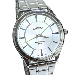 Relógio Casio Masculino Analógico Prateado LTC-100D-7EVDF