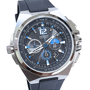 Relógio Orient Masculino Flytech Solar Cronógrafo MBTPC007 G2PX