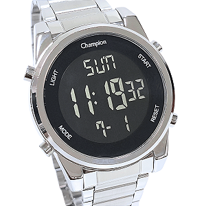 Relógio Champion Unissex Digital Prateado CH40071T