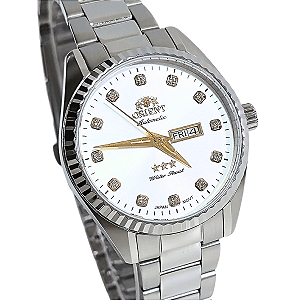 Relógio Orient Feminino Automático Três Estrelas NH6SS007 S1SX
